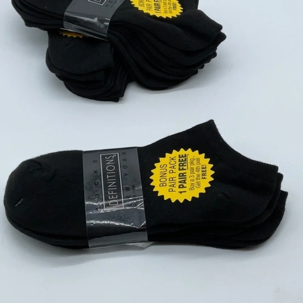Definitions New York Socks low profile black